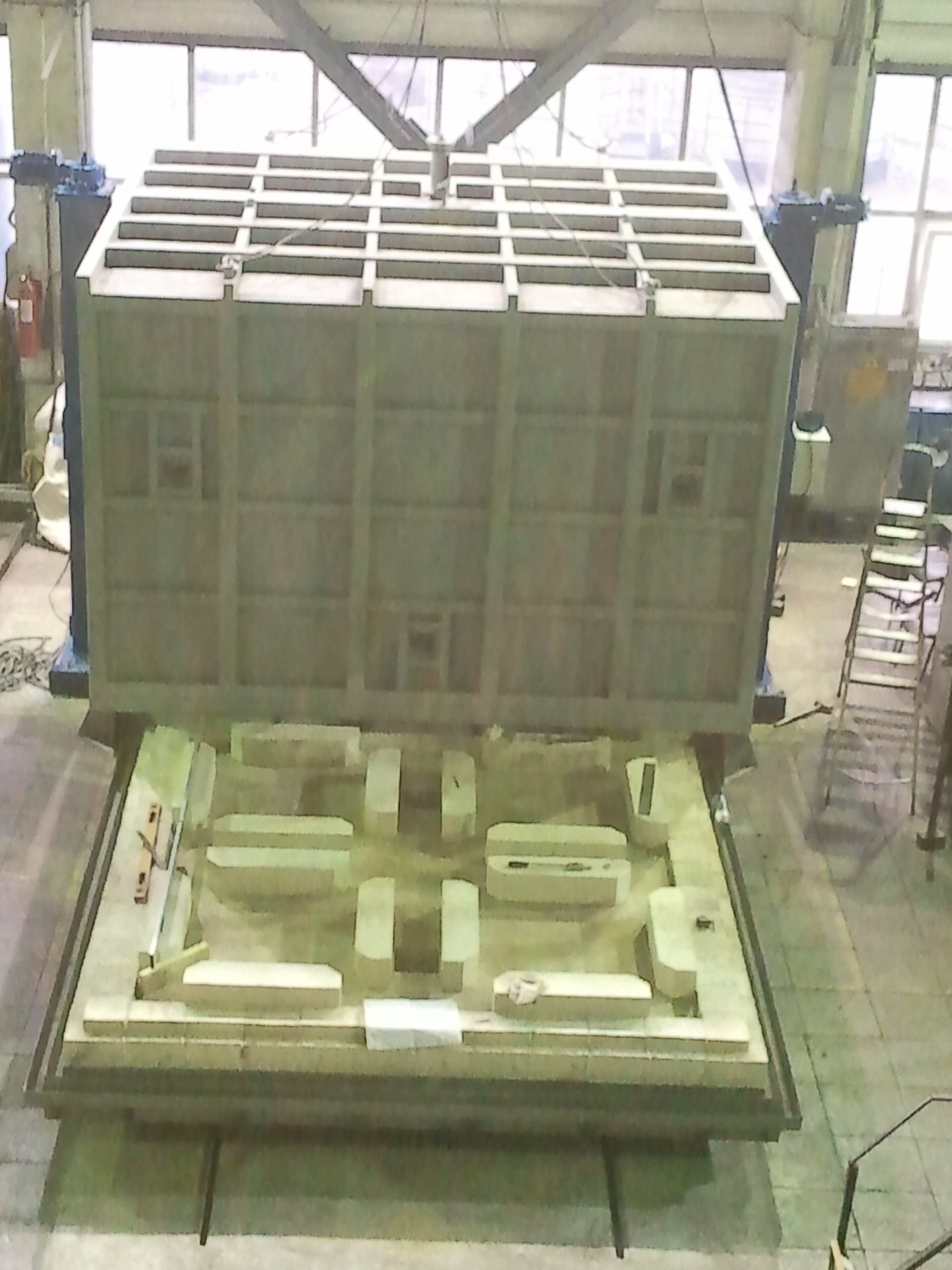 Газовая колпаковая печь СФН-25 с выкатным подом