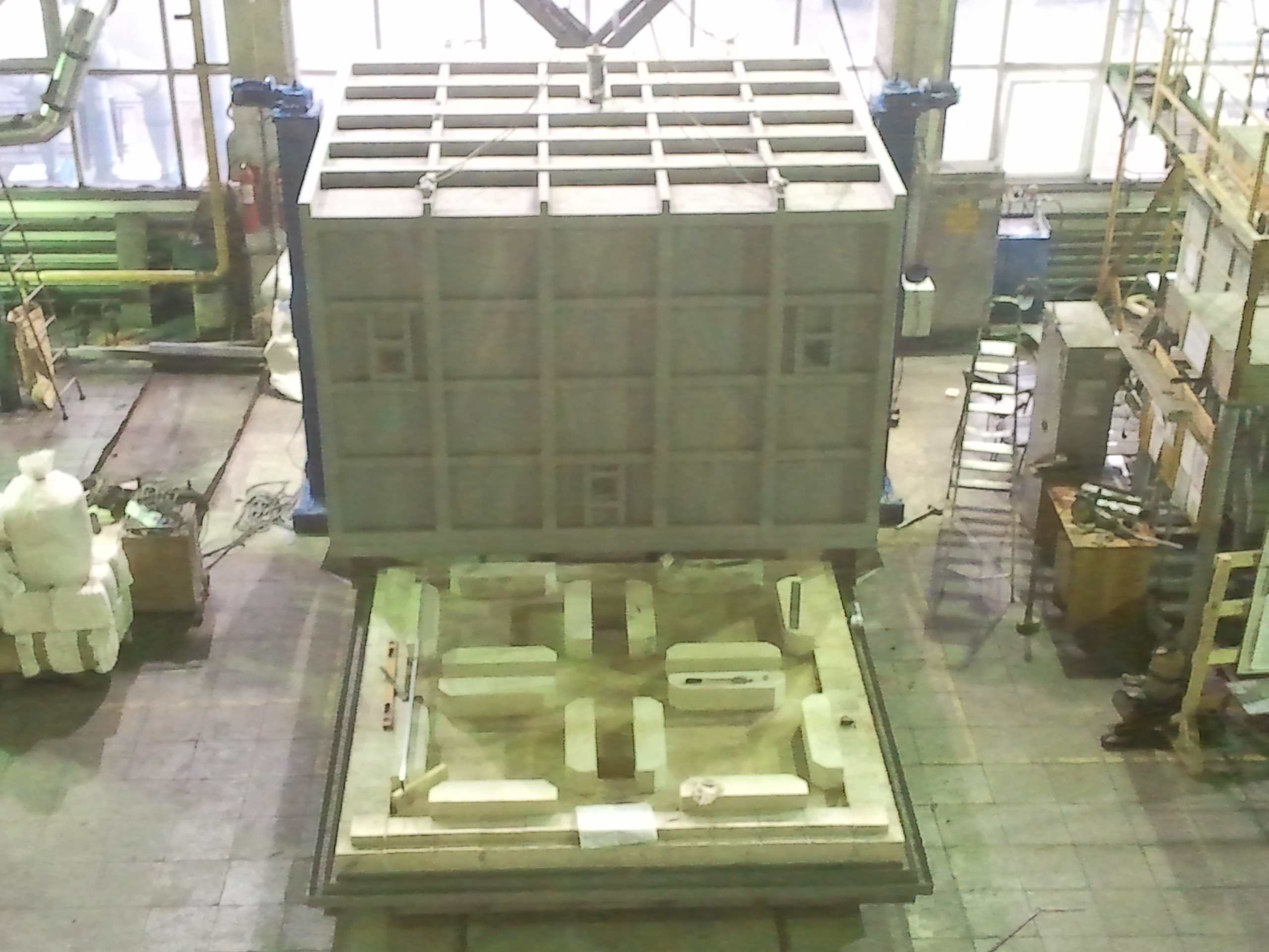 Газовая колпаковая печь СФН-25 с выкатным подом